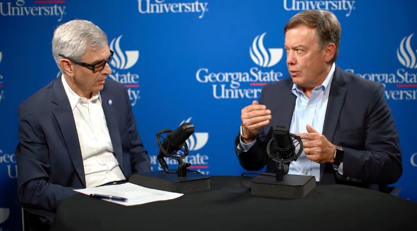 Mark Becker interview with Michael Crow