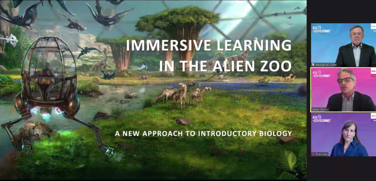 Alien Zoo introduction at ASU GSV