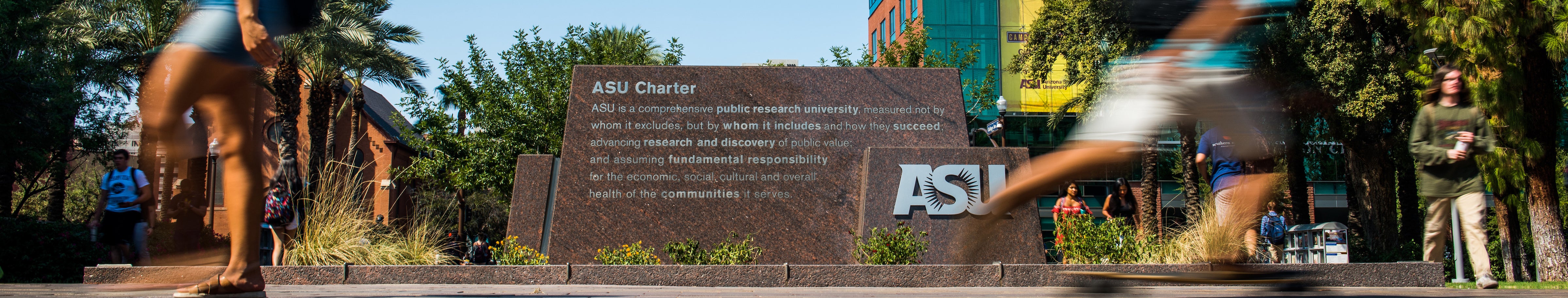 ASU Charter Signage
