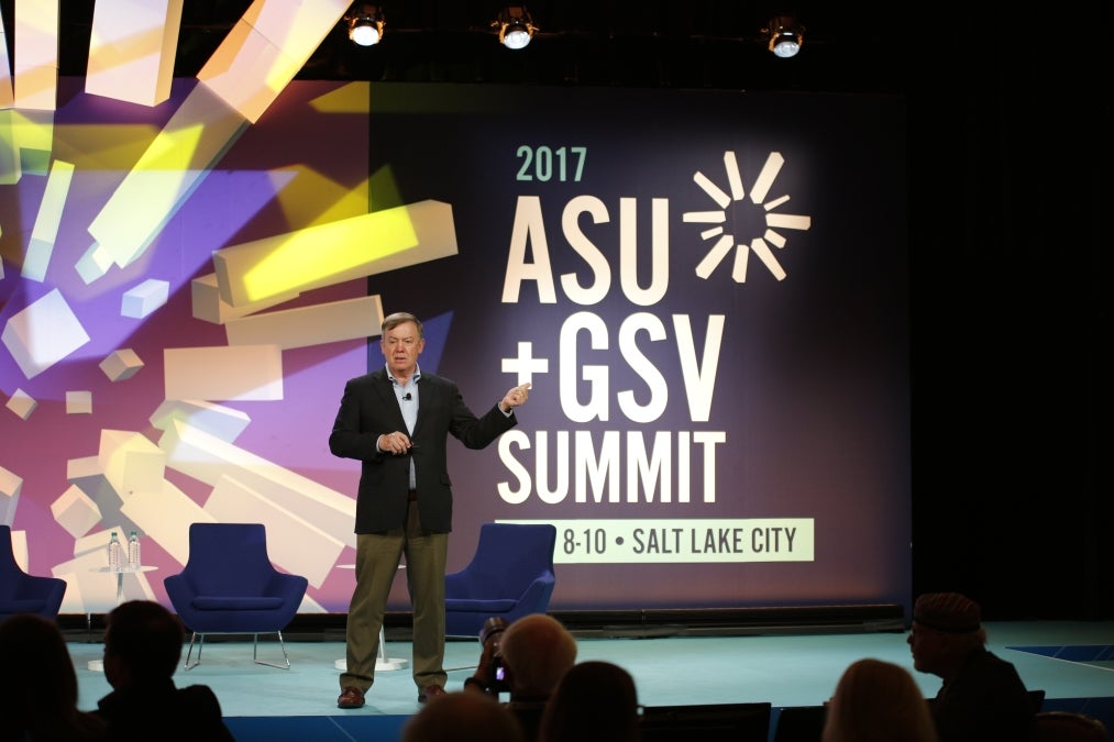 ASU President Michael Crow keynote at ASU GSV 2017 