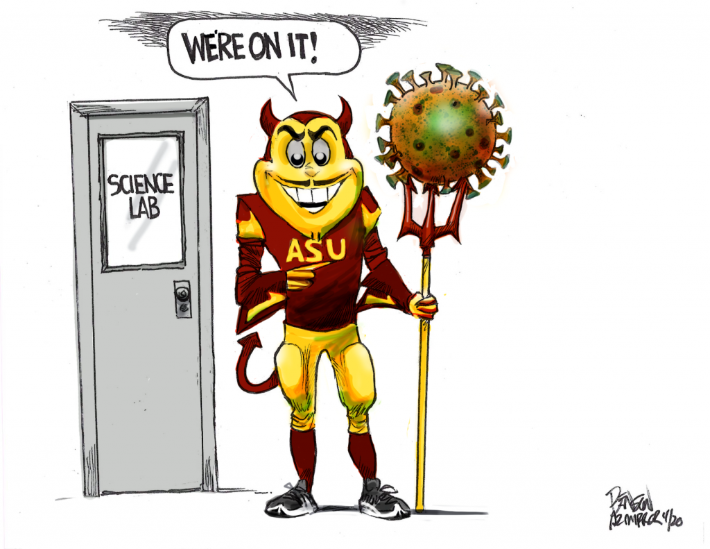 Steve Benson ASU "We're on it!" 