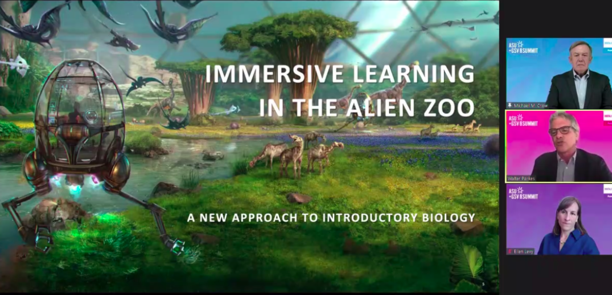 Alien Zoo introduction at ASU GSV 