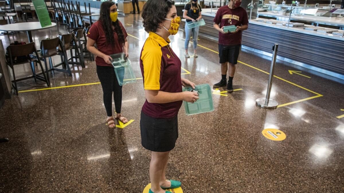 ASU Student Physical Distancing